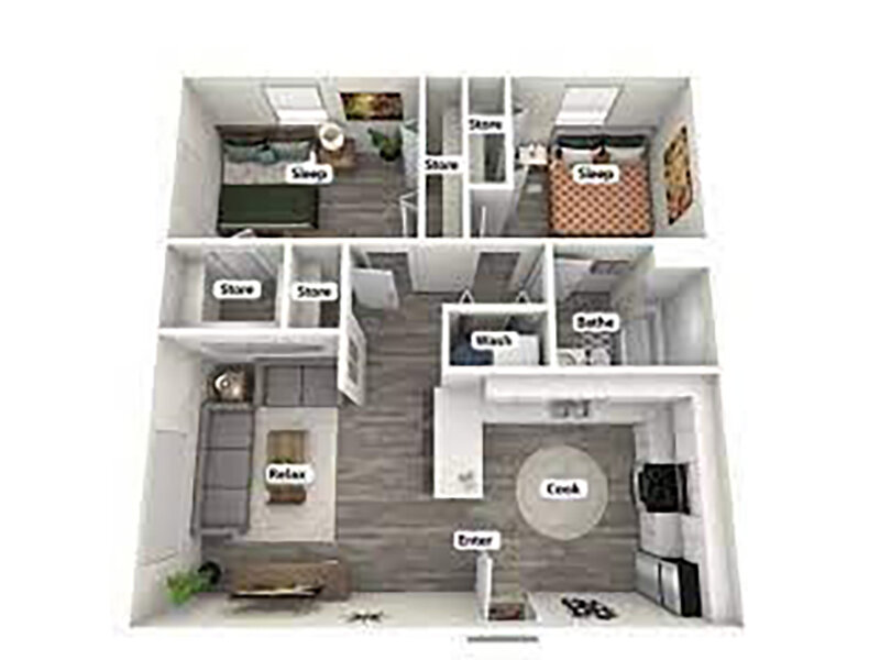 Apartments for Rent in Rock Hill, SC Floor Plans at The Finley