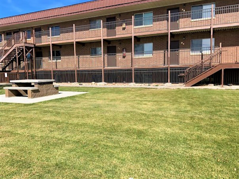 Apartment Exterior | White Mountain Apartments in Rock Springs WY