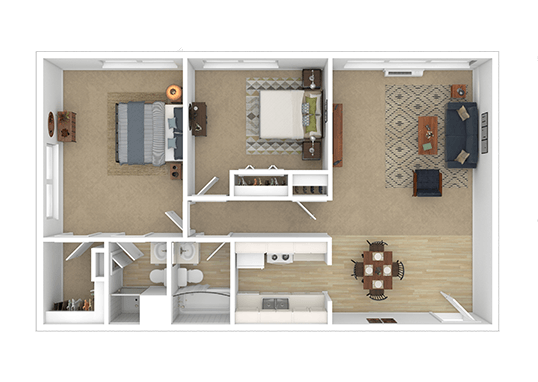 Floorplan for Foxhill Apartments