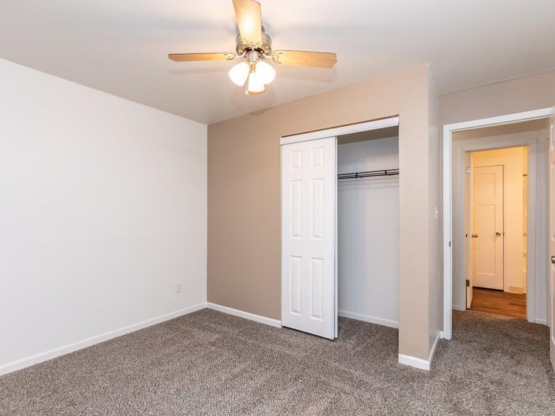 Bedroom Closet | 2x1 - 846 | Foxhill Apartments in Casper, WY
