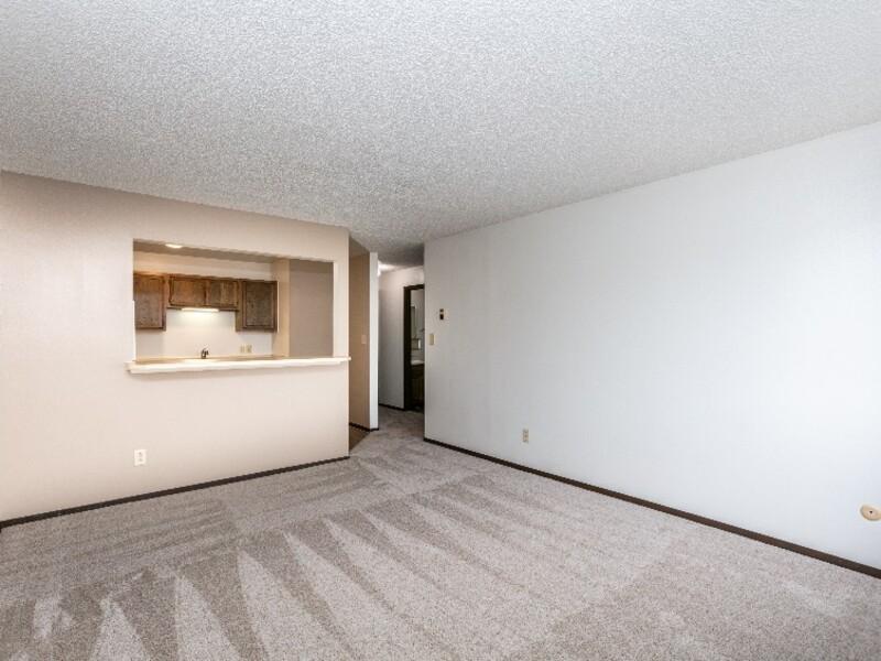 Front Room | 1x1 - 608 | Foxhill Apartments in Casper, WY