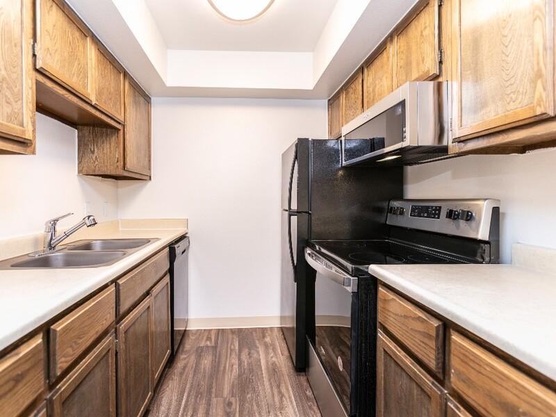 Kitchen | 2x1 - 846 | Foxhill Apartments in Casper, WY