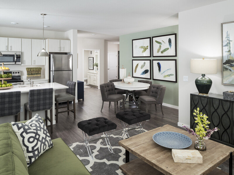 Living Room | Solana Lakewood Apartments