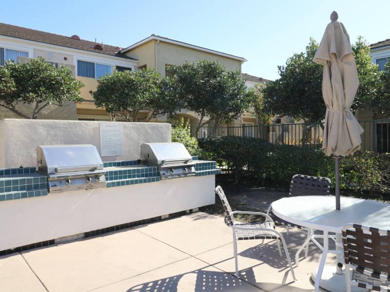 BBQ Area | Harmony Court Senior Living