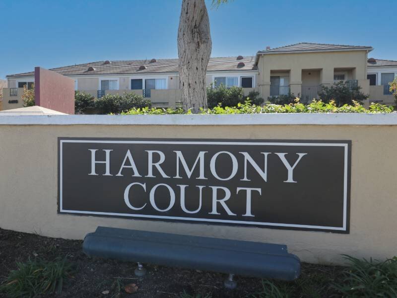 Monument Sign | Harmony Court Senior Living