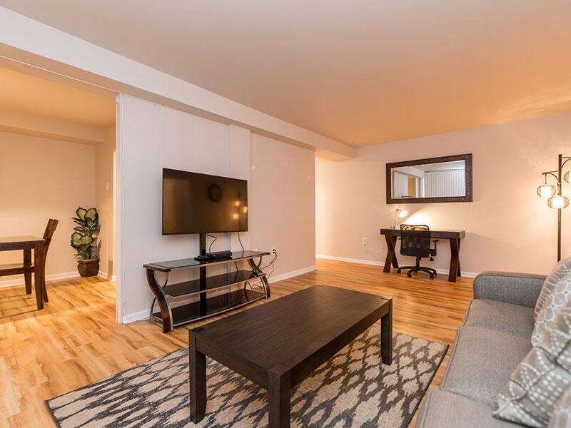 Front Room | Fort Chaplin Park Apartments in Washington, D.C.