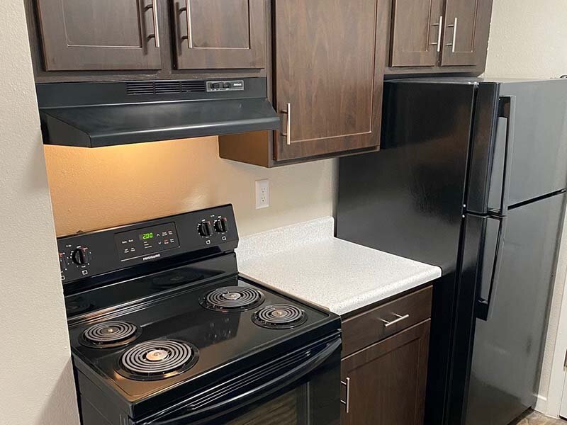 Black Appliances | Spring Creek Apartments in  Colorado Springs, CO