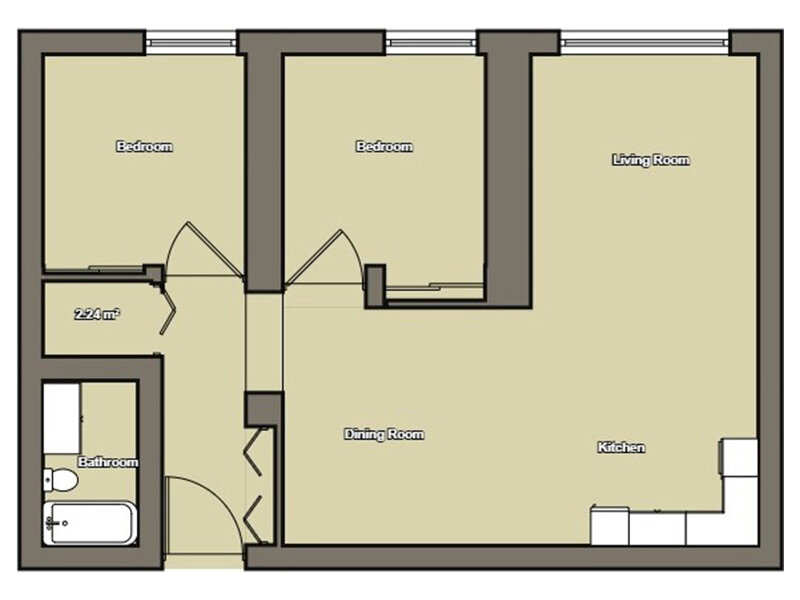 2 Bedroom