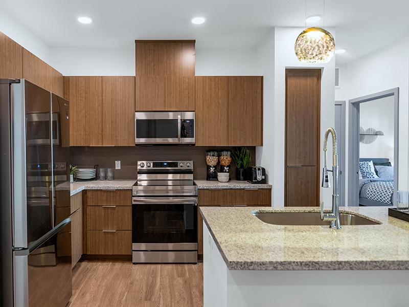 Spacious Kitchen | Kalon Luxury Apartments