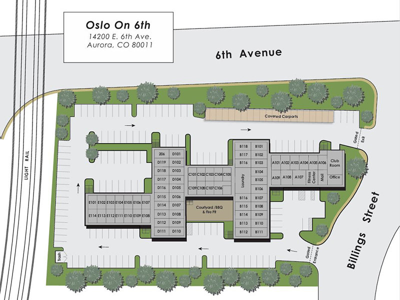 Site Map | Oslo on 6th