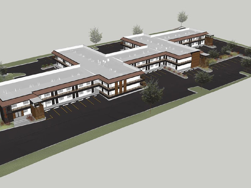 Parking Lot Rendering | Oslo On 6th