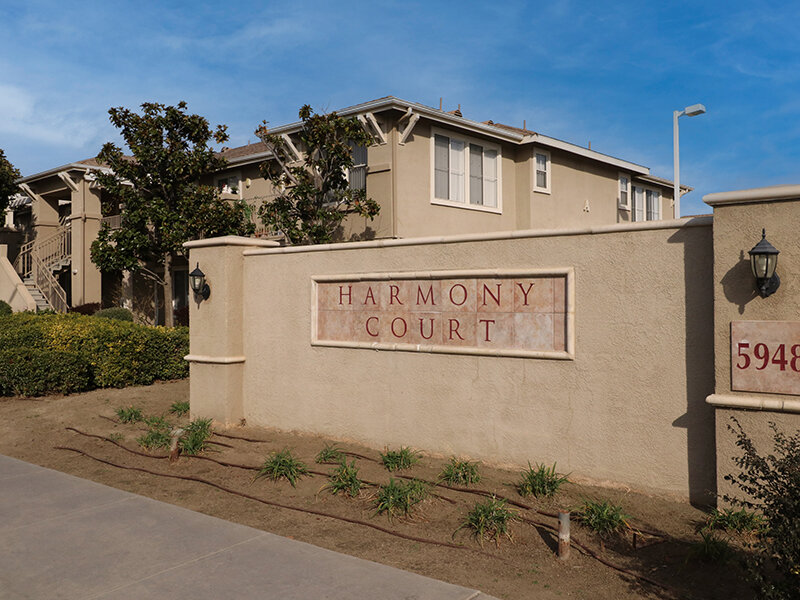 Monument Sign | Harmony Court