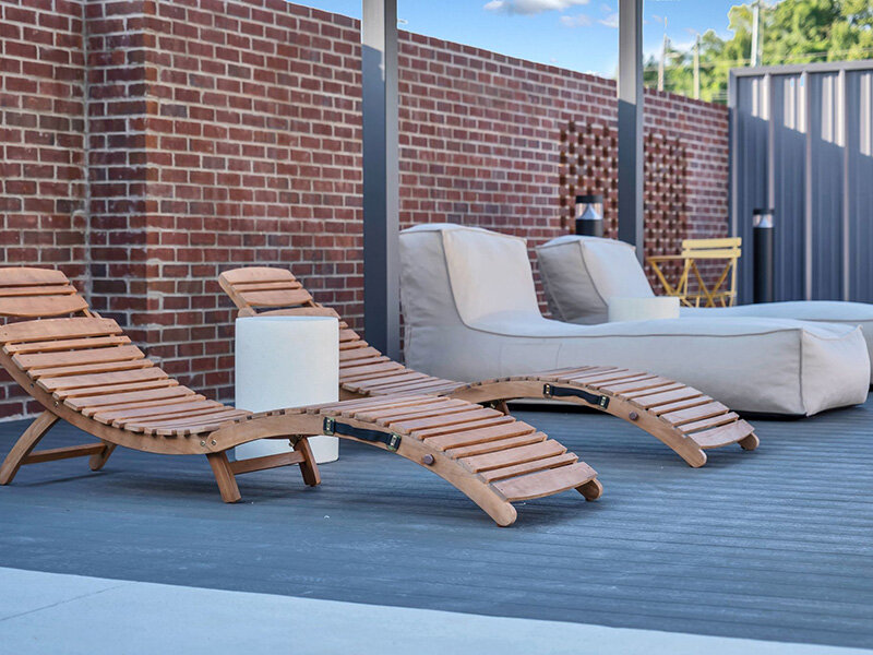 Outdoor Lounge | The Oslo Apartments in Hermitage, TN