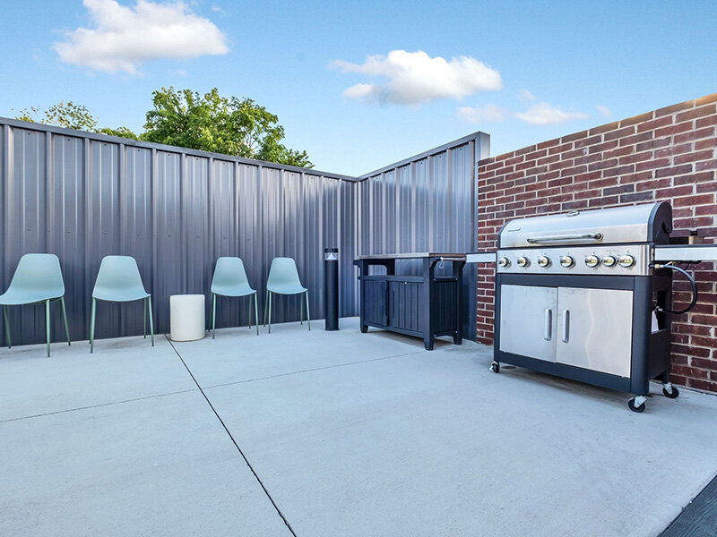 BBQ Area | The Oslo Apartments
