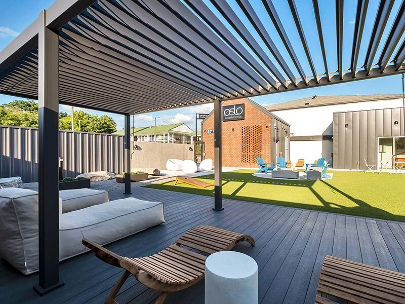 Pergola | The Oslo Apartments