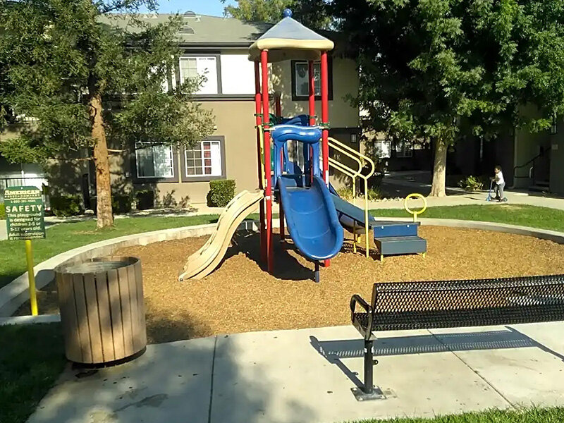 Playground and Bench | Sycamore Walk