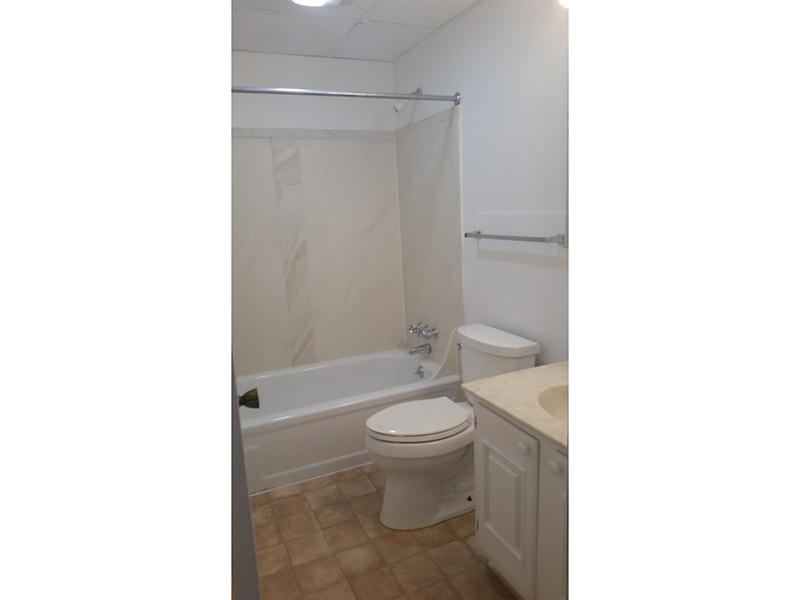 Bathroom | Village Hill Apartments in Charleston, WV