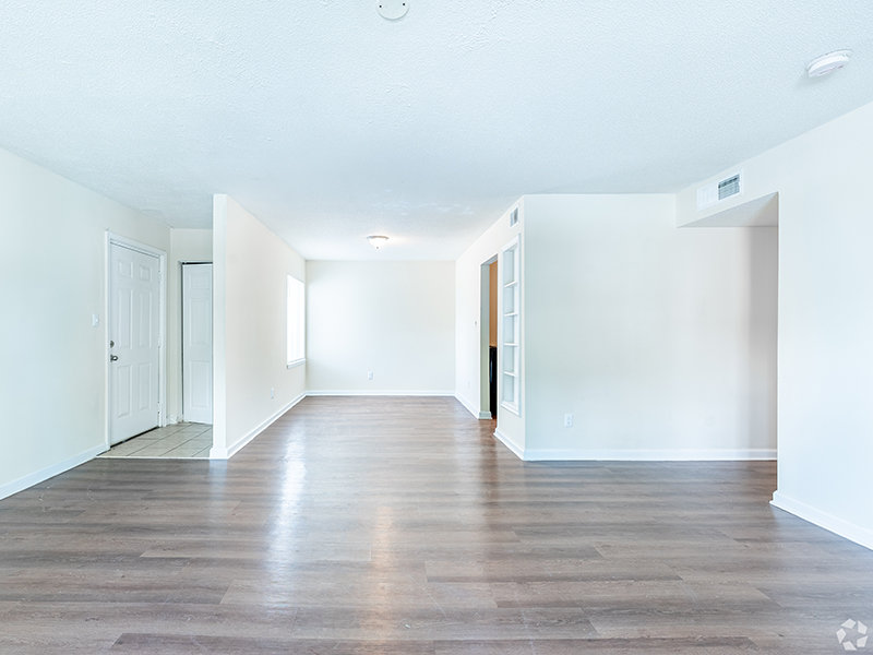 Living Room and Dining Area | The Regency Apartments