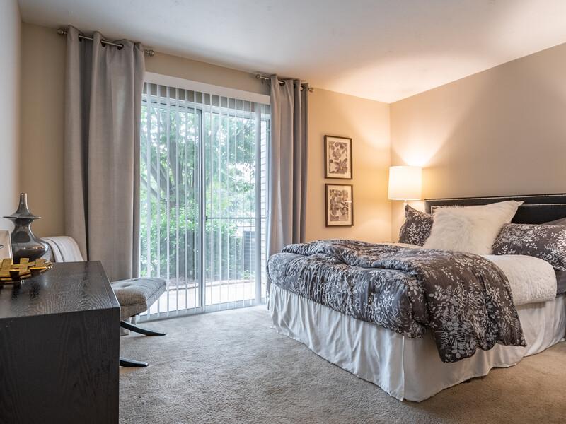 Bedroom | Madison at Eden Brook Apartments