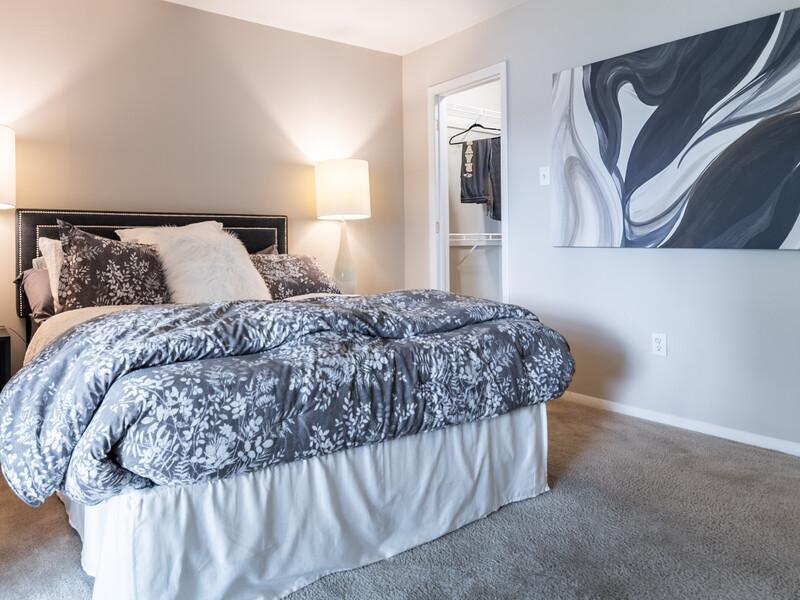 Spacious Bedroom | Madison at Eden Brook Apartments