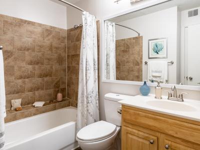 Bathroom | Madison at Eden Brook Apartments