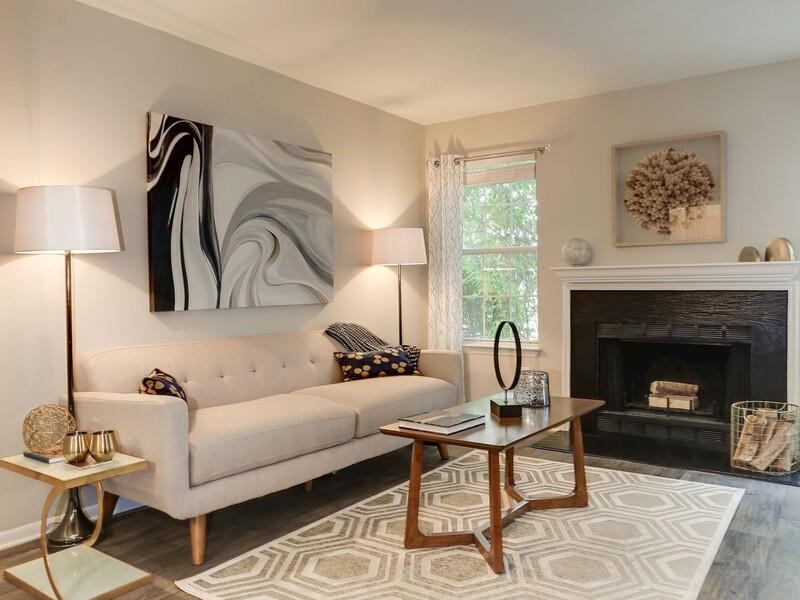 Living Room | The Madison at Eden Brook Apartments in Columbia, MD