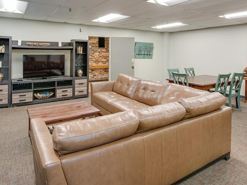 Resident Seating Area | Lakeview Apartments