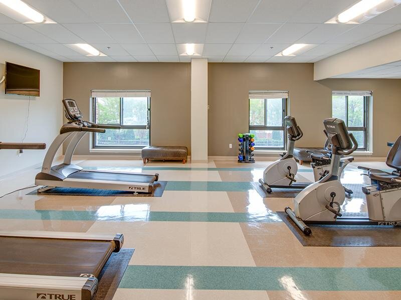 Fitness Center | Lakeview Apartments