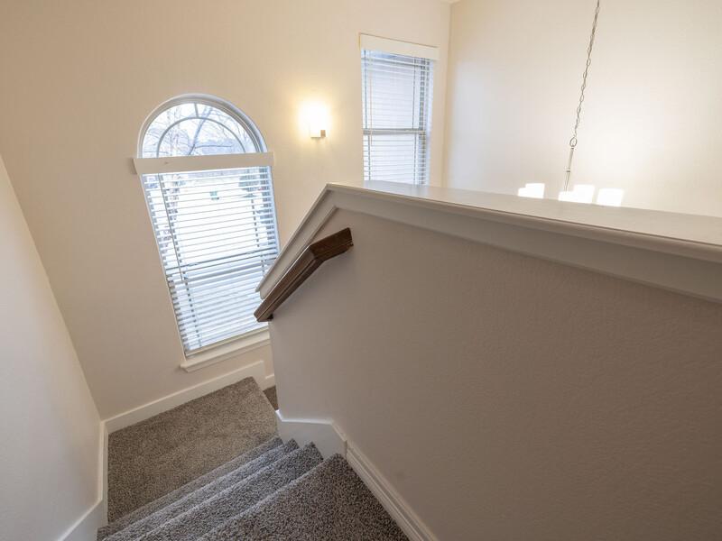 Carpeted Stairs | 15th Place Townhomes