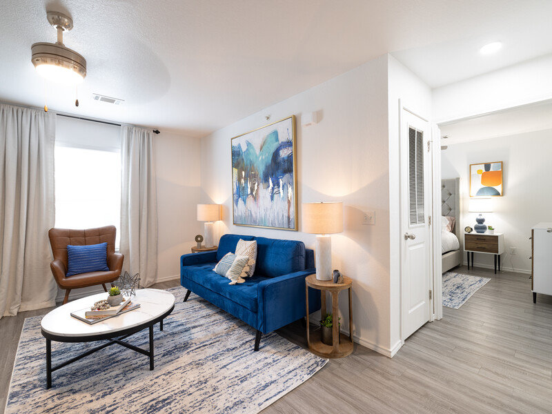Living Area | Frisco Apartments on Walnut