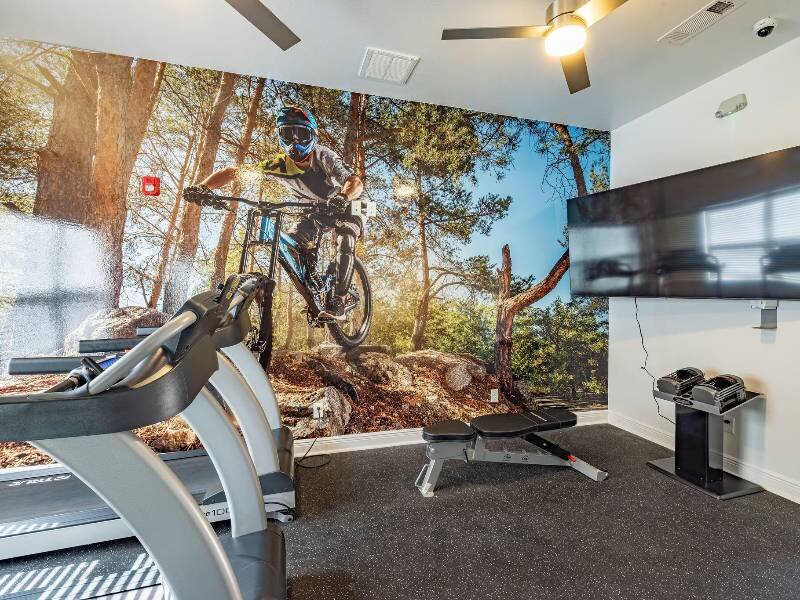 Fitness Center | Frisco Apartments on Walnut