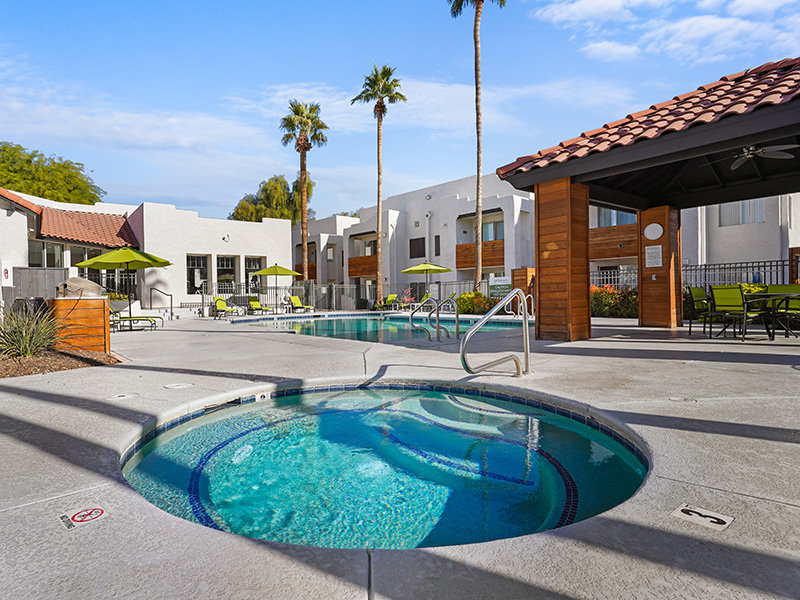 Spacious Hot Tub | The Residences at Palm Valley