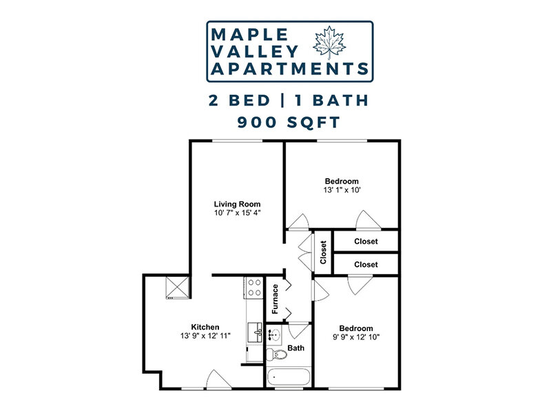 Apartments for Rent in Louisville, KY Floor Plans at Maple Valley