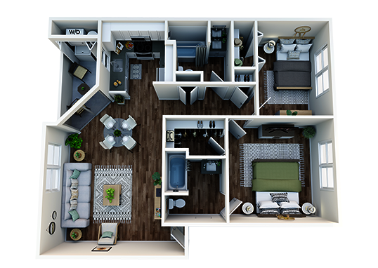 Astero Mesa West Floorplan