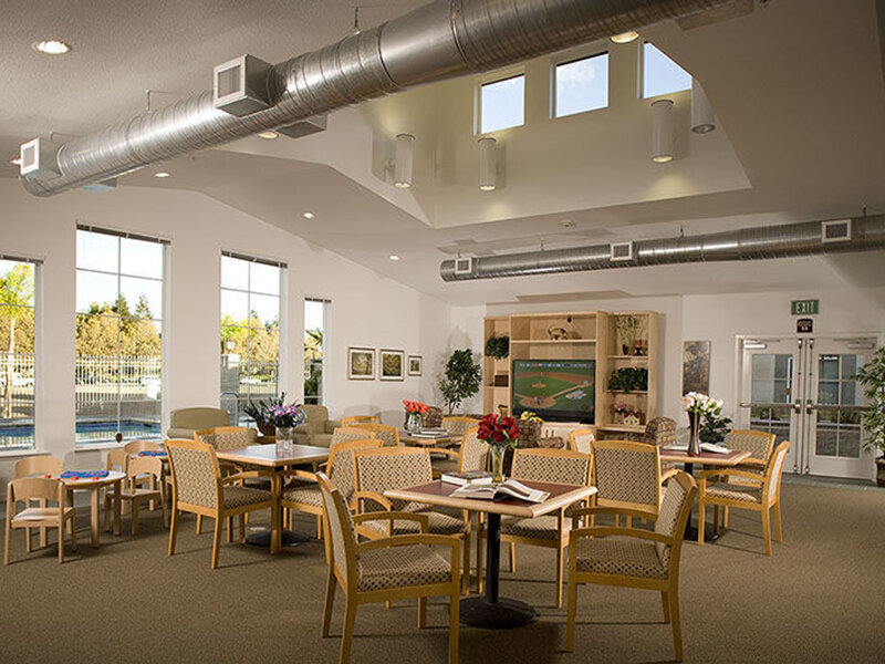 Clubhouse Interior | Almaden Apartments