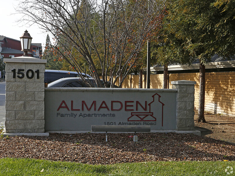 Monument Sign | Almaden Apartments