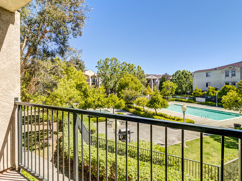 Balcony | Bay View Vista Senior Living Apartments