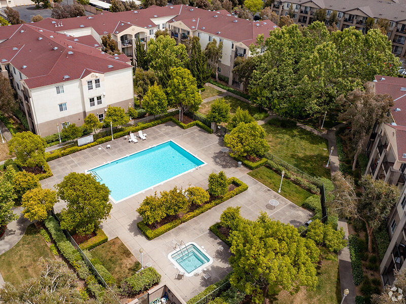 Apartments with a Pool | Bay View Vista Senior Living