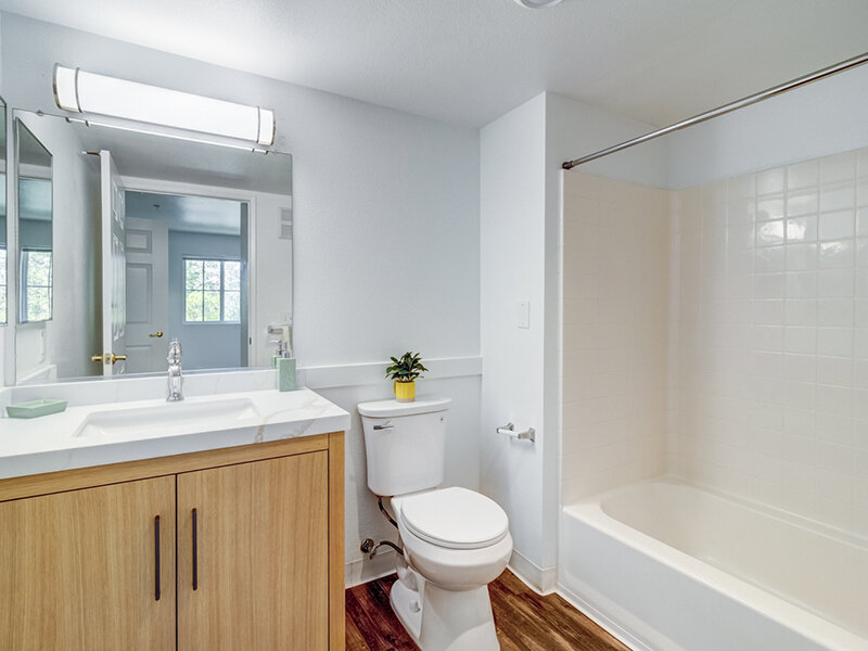 Bathroom | Bay View Vista Senior Living Apartments