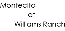 Montecito at Williams Ranch Apartments Logo