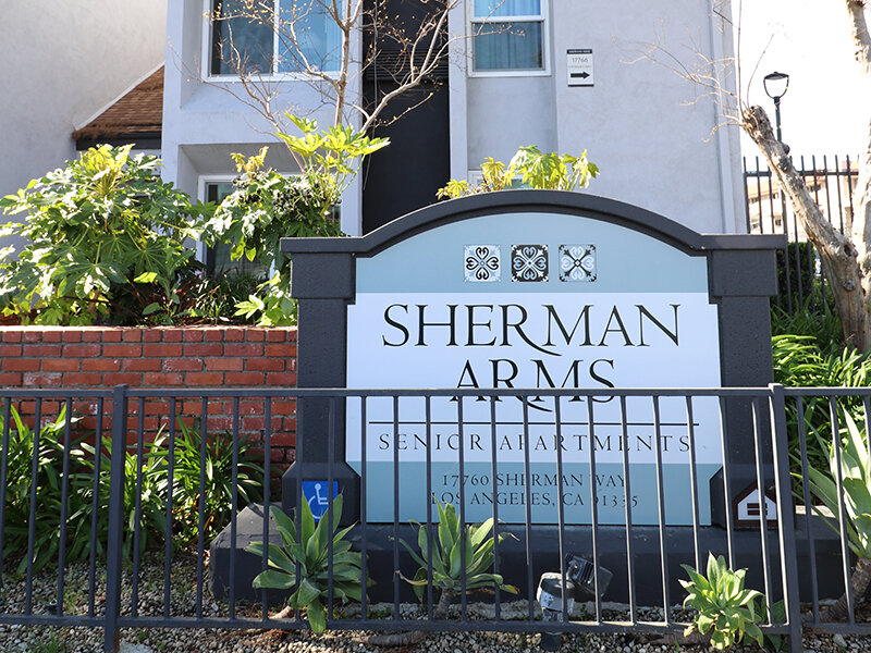 Monument Sign | Sherman Arms
