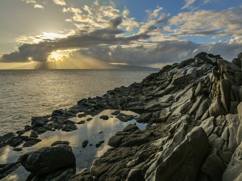 Rocky Beach near Sunset Terrace | Lahaina Apartments