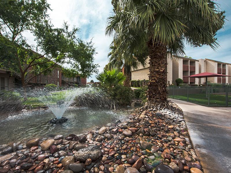 Exterior Fountain & Landscapes | Waterstone Mesa