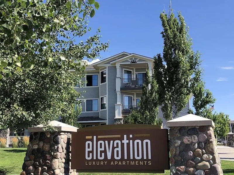 Welcome Sign | Elevation Luxury Apartments
