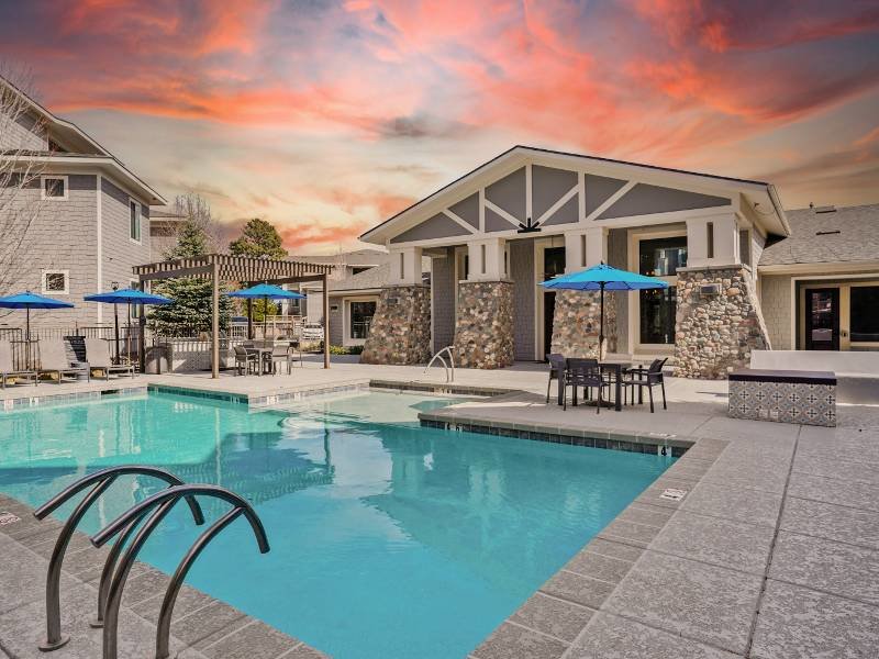 Swimming Pool | Elevation Luxury Apartments