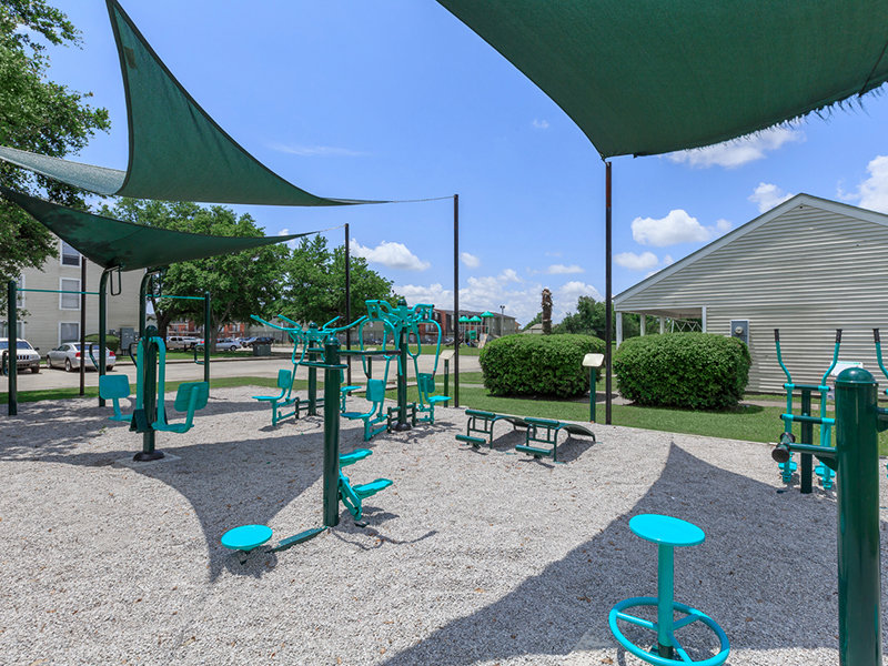 Outdoor Fitness Area | The Cove at NOLA