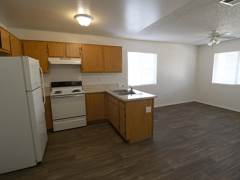 Spacious Kitchen | Seasons Senior Villas at The Civic Center