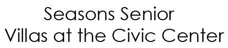 Seasons Senior Villas at The Civic Center Logo