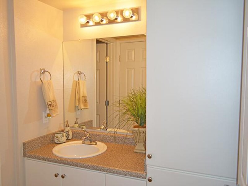 Bathroom | Crystal Creek Apartments in Phoenix, AZ