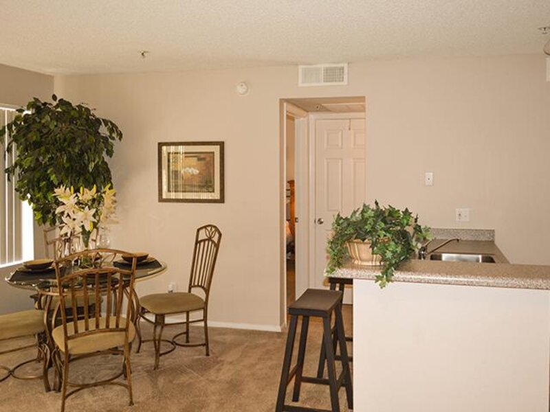 Living Room | Crystal Creek Apartments in Phoenix,